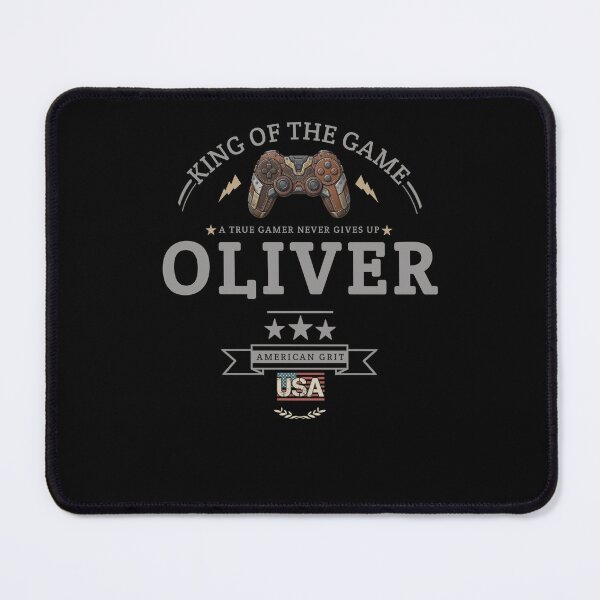 Item preview, Name Of Oliver With Game Controller For Gamers Fans. designed and sold by KIDS FASHION.