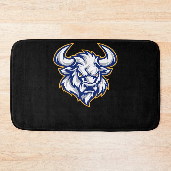 Item preview, Buffalo Bills Aggressive Buffalo Head Blue White Yellow Logo designed and sold by Cuiroblinda.