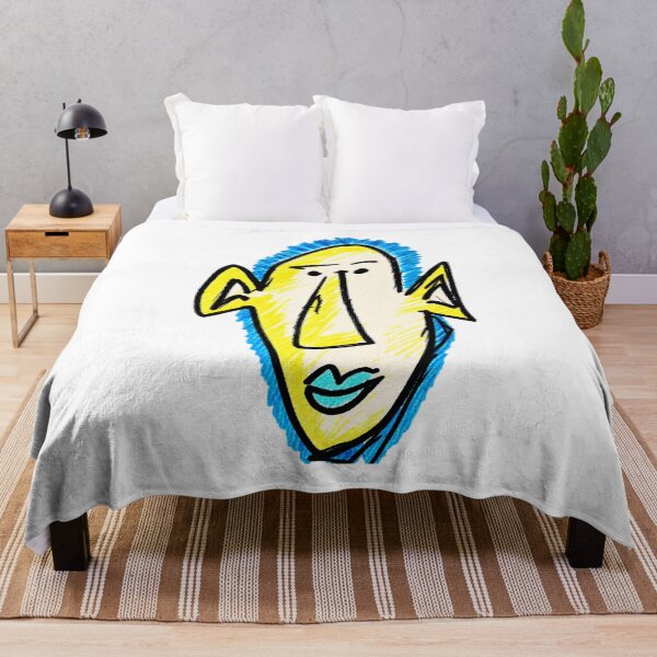 Item preview, Fluo Long-Nose Guy designed and sold by blockykidstore.