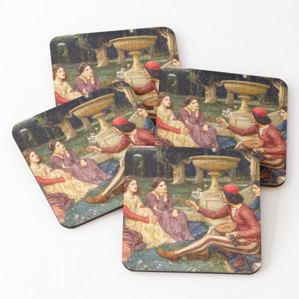 Item preview, A Tale from the Decameron (1916) - John William Waterhouse designed and sold by SALON DES ARTS.