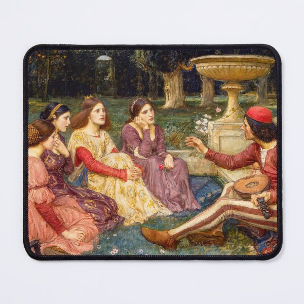Item preview, A Tale from the Decameron (1916) - John William Waterhouse designed and sold by SALON DES ARTS.