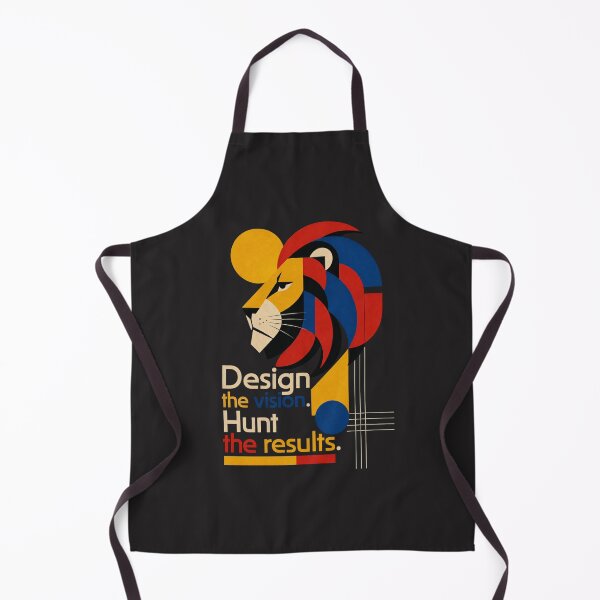 Item preview, Design the Vision Hunt the Results Creative Agency Lion Minimalist Design designed and sold by Bennie Singh.