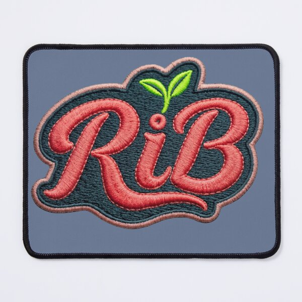 Item preview, RiB Organic Script Urban Biology Emblem Design designed and sold by Rib-Brand.