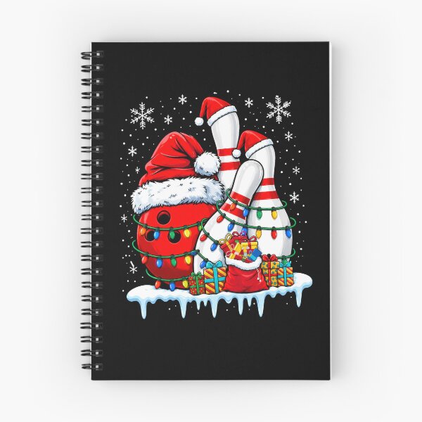 Item preview, Christmas Bowling Pins and Santa Ball Holiday Fun designed and sold by Moizento.