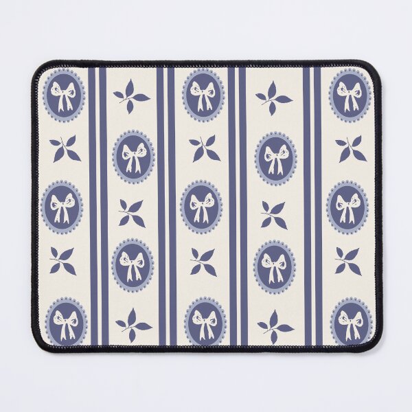 Item preview, French Medallion Ribbon Stripe designed and sold by MYpatternlab.