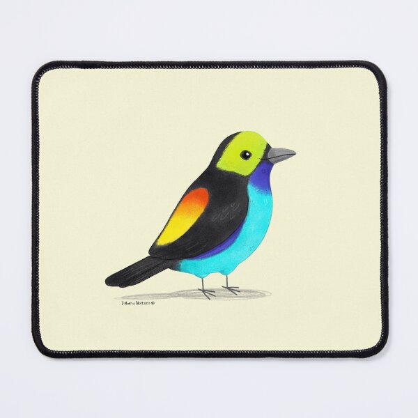 Item preview, Paradise Tanager Bird designed and sold by julianamotzko.