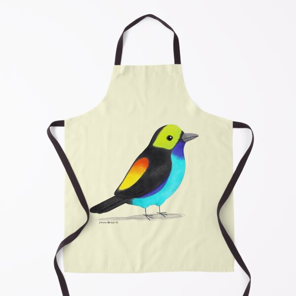 Item preview, Paradise Tanager Bird designed and sold by julianamotzko.