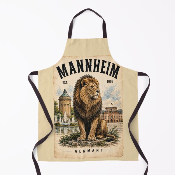 Item preview, Mannheim Vintage Germany Lion designed and sold by CUBE2024.