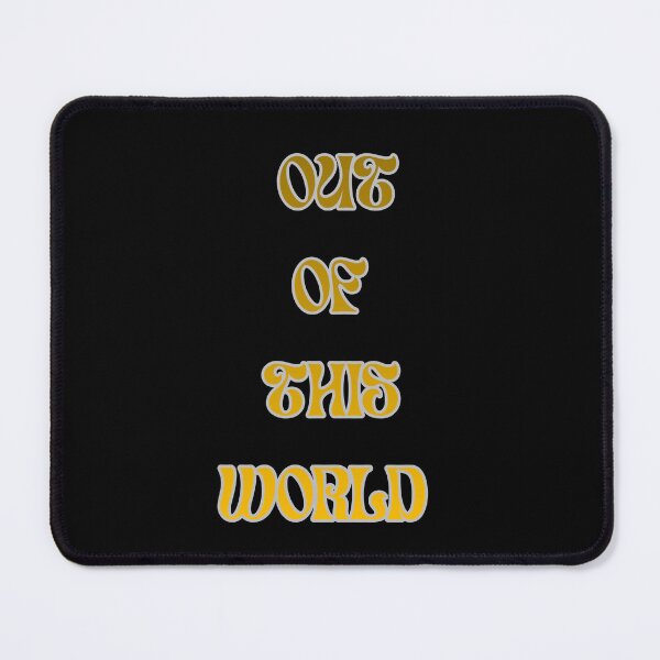 Item preview, out of this world retro space age vintage gold typography designed and sold by stileepensieri.