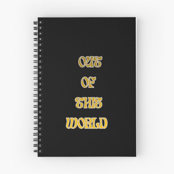 Item preview, out of this world retro space age vintage gold typography  designed and sold by stileepensieri.