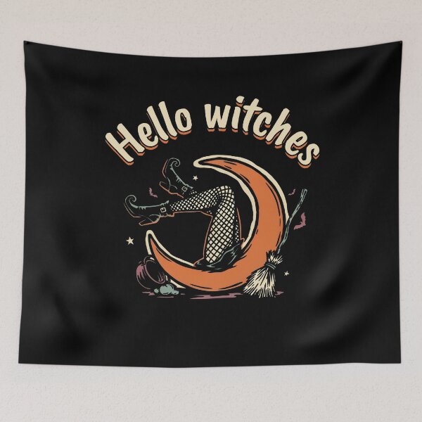 Item preview, Hello Witches Funny Halloween Costume designed and sold by Say It With Ink.