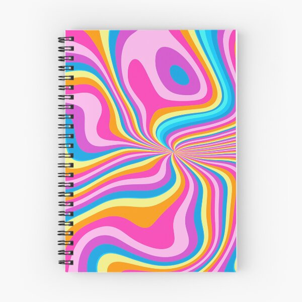 Item preview, Retro 70s Psychedelic Swirl Groovy Colorful Wavy Op Art Pattern designed and sold by JRRTs.