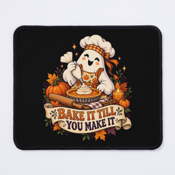 Item preview, Bake It Till You Make It - Ghost Baker designed and sold by Good Mood Foundry.