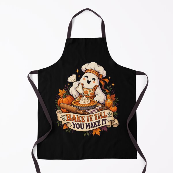 Item preview, Bake It Till You Make It - Ghost Baker designed and sold by Good Mood Foundry.