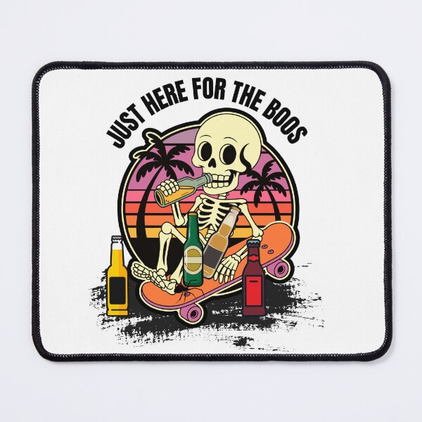 Item preview, Just here for the boos- aesthetic skeleton design  designed and sold by She - artist creations .