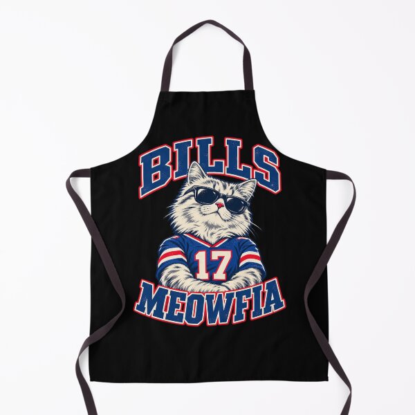 Item preview, Bills Meowfia Cat Sunglasses Number 17 Jersey Cool Pose designed and sold by Cuiroblinda.