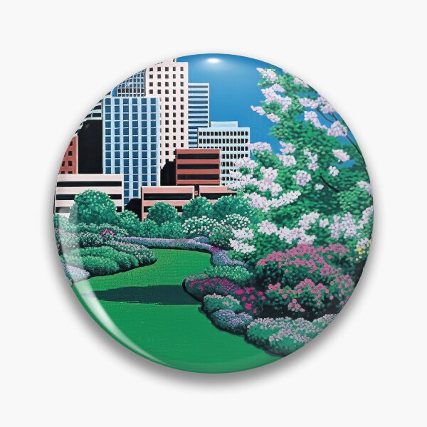 Item preview, City garden designed and sold by VeilOfPigments.