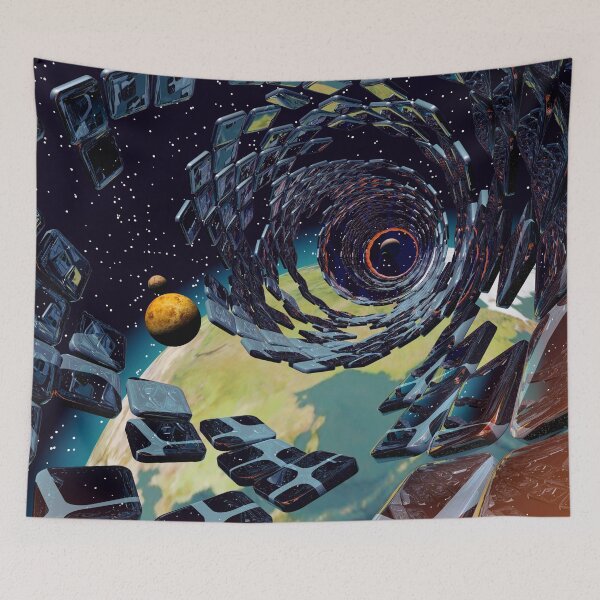 Item preview, End of the Wormhole designed and sold by Uncommontom.