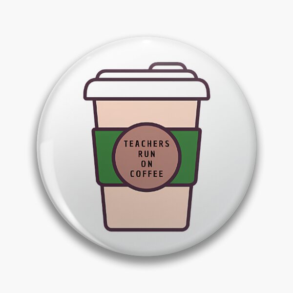 Item preview, Teachers Run On Coffee Sticker designed and sold by naovios.