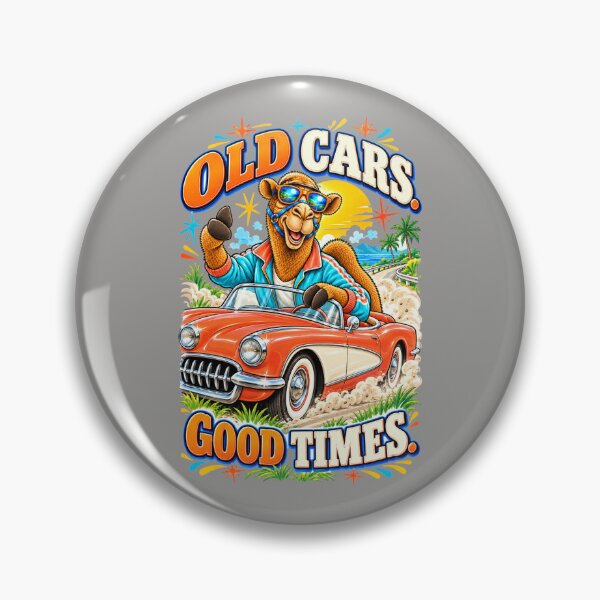 Item preview, Classic Car Camel – Funny Hobbies and Pastimes T-Shirt – Funny Camel T-Shirt Animal Graphic Camel T-Shirt designed and sold by Camel & Quirk.
