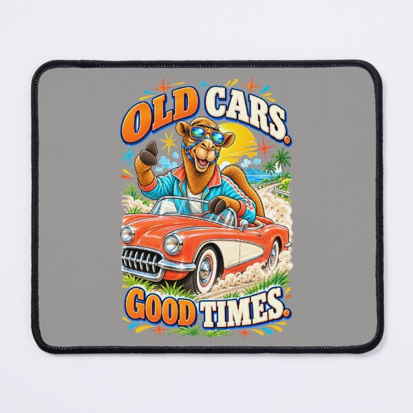 Item preview, Classic Car Camel – Funny Hobbies and Pastimes T-Shirt – Funny Camel T-Shirt Animal Graphic Camel T-Shirt designed and sold by Camel & Quirk.