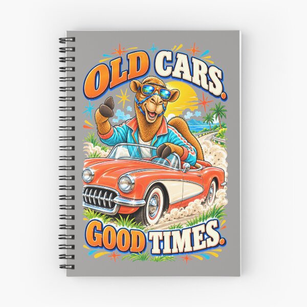Item preview, Classic Car Camel – Funny Hobbies and Pastimes T-Shirt – Funny Camel T-Shirt Animal Graphic Camel T-Shirt designed and sold by Camel & Quirk.