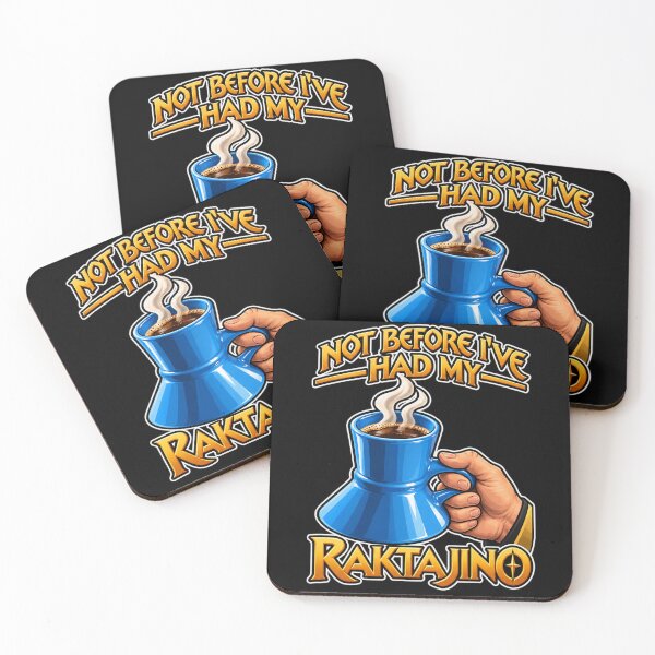 Item preview, Not Before I've Had My Raktajino designed and sold by LootLogic.