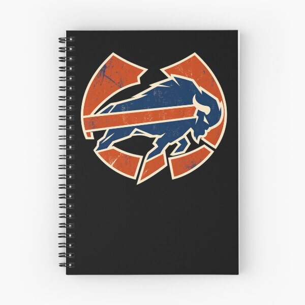 Item preview, Buffalo Bills Circular Logo Charging Buffalo Orange Blue designed and sold by Cuiroblinda.