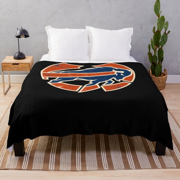 Item preview, Buffalo Bills Circular Logo Charging Buffalo Orange Blue designed and sold by Cuiroblinda.