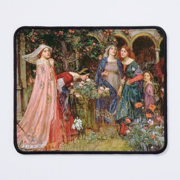 Item preview, The Enchanted Garden (1917) - John William Waterhouse designed and sold by SALON DES ARTS.