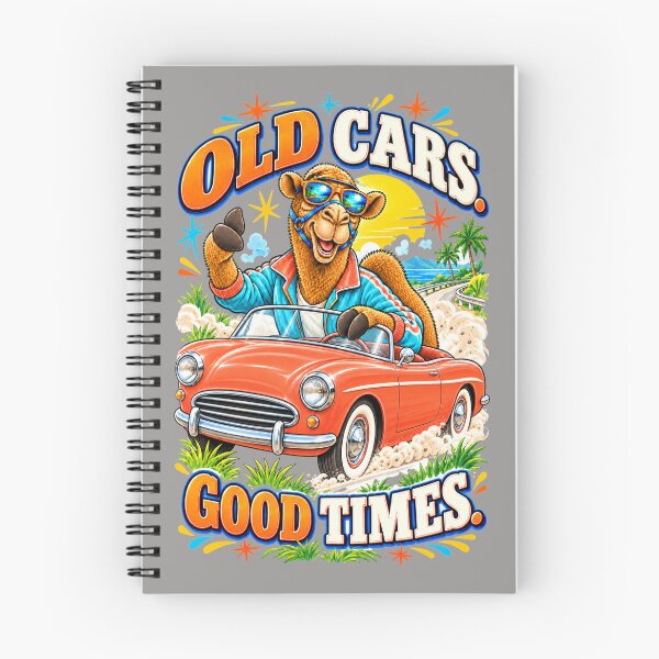 Item preview, Old Car Camel – Funny Hobbies and Pastimes T-Shirt – Funny Camel T-Shirt Animal Graphic Camel T-Shirt designed and sold by Camel & Quirk.