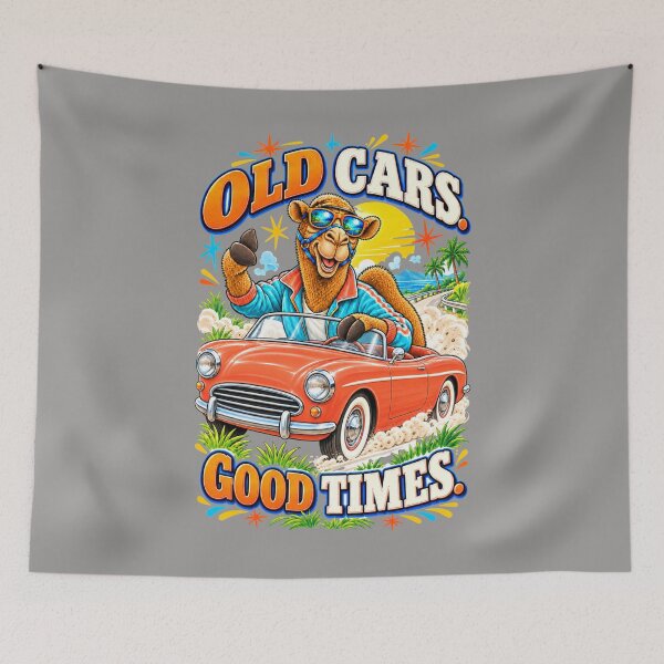 Item preview, Old Car Camel – Funny Hobbies and Pastimes T-Shirt – Funny Camel T-Shirt Animal Graphic Camel T-Shirt designed and sold by Camel & Quirk.