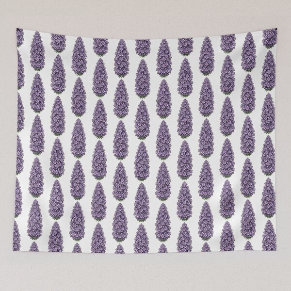 Item preview, Purple Lavender Crystal Sticker - Amethyst Flower Spike designed and sold by Crystal Critters .