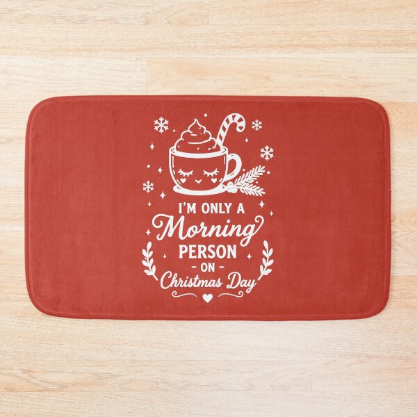 Item preview, I'm Only A Morning Person On Christmas Day – Hot Cocoa Art designed and sold by Tklezardesigns.