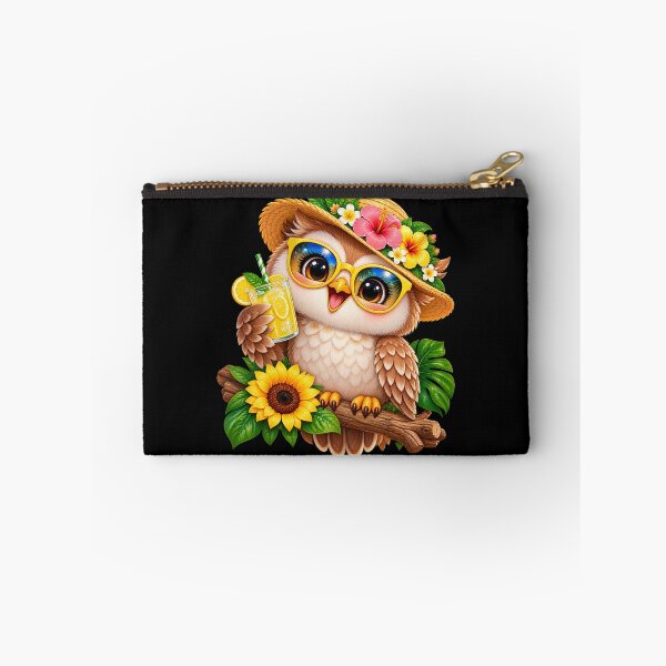 Item preview, Cute Summer Owl with Lemonade – Funny Owl in Sunglasses designed and sold by Haji  Kamora.