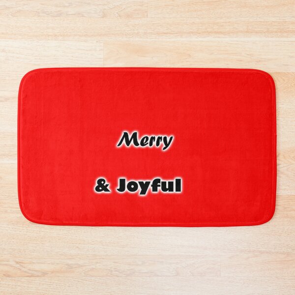 Item preview, Merry and Joyful Christmas Typography PNG designed and sold by annenambiro.