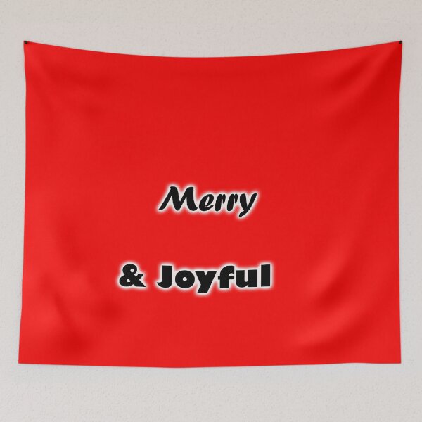 Item preview, Merry and Joyful Christmas Typography PNG designed and sold by annenambiro.