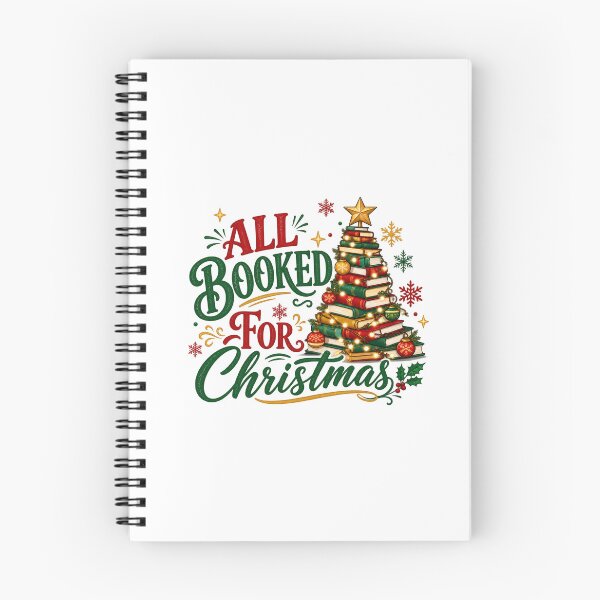 Item preview, Book Lover Christmas designed and sold by PhocoNibict.