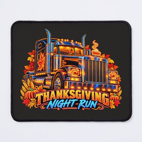 Item preview, Thanksgiving Night Run Trucker designed and sold by NomadForge.