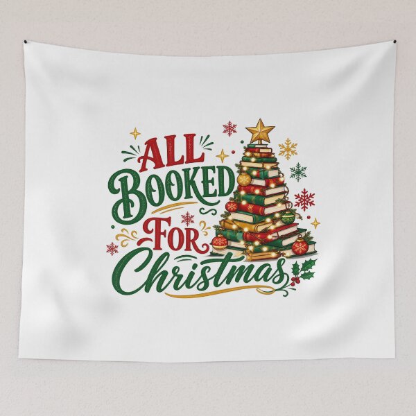 Item preview, Book Lover Christmas designed and sold by PhocoNibict.