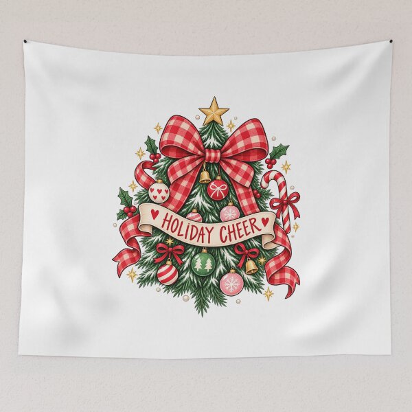 Item preview, Holiday Cheer Christmas Tree designed and sold by PhocoNibict.