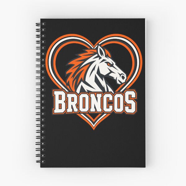 Item preview, Denver Broncos White Horse Head Orange Mane Heart Frame designed and sold by Cuiroblinda.