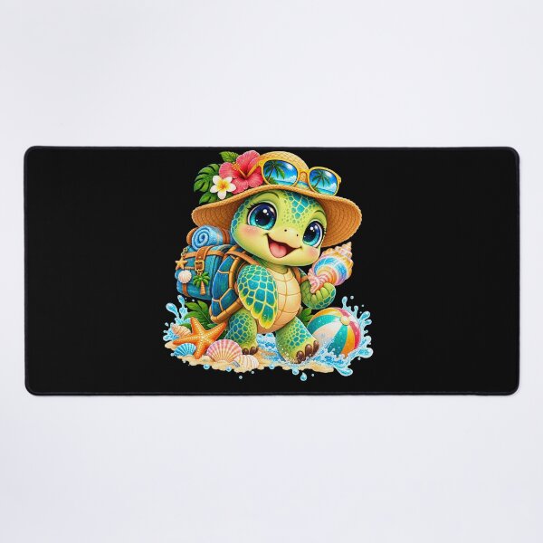 Item preview, Cute Summer Baby Turtle – Tropical Beach Vacation designed and sold by Haji Kamora.