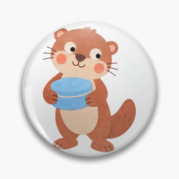 Item preview, Otter with a Cookie Tin designed and sold by The-Art-of-D.