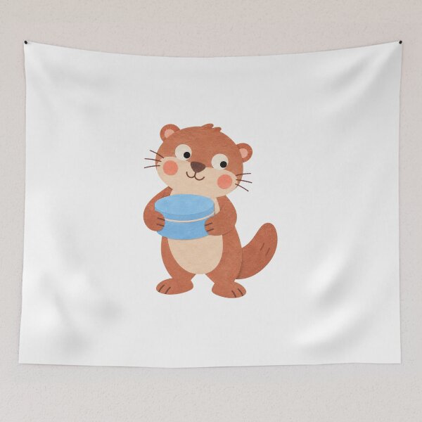 Item preview, Otter with a Cookie Tin designed and sold by The-Art-of-D.