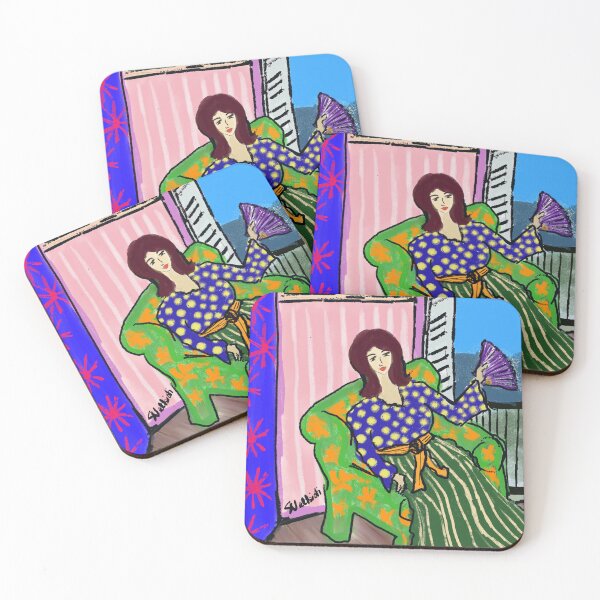 Item preview, The Fan & A View designed and sold by Sosanni V. - The Atelier.