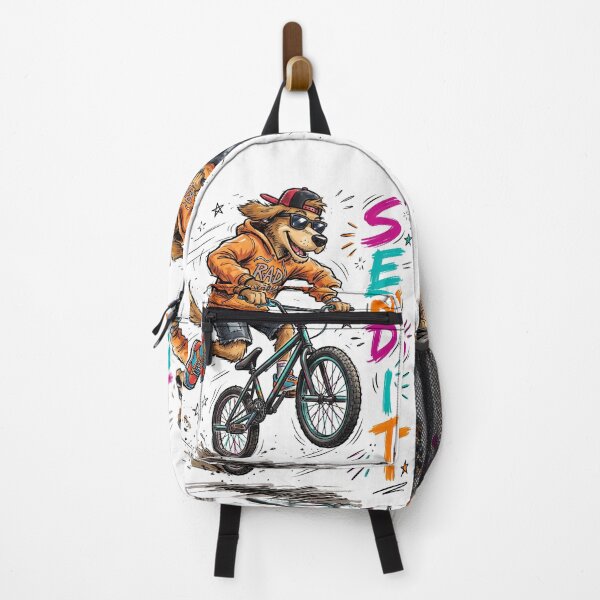 Item preview, Send It BMX Dog Extreme Sports Graffiti Style designed and sold by CreativeBrains7.