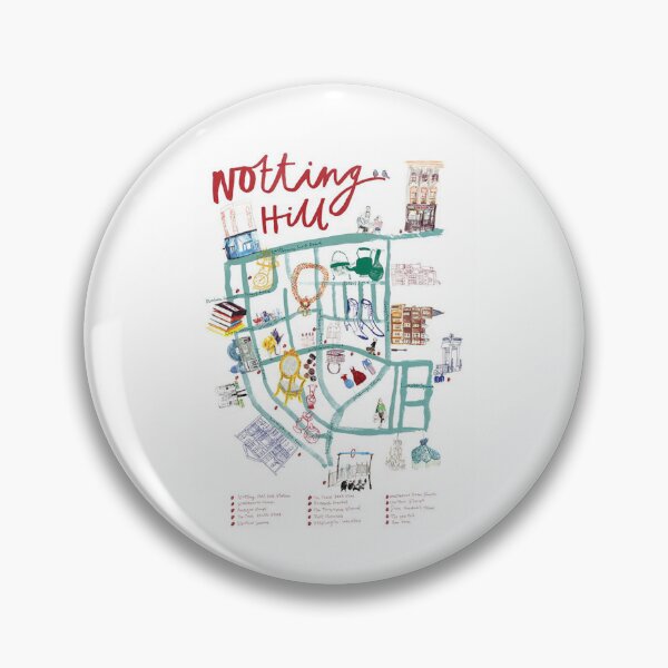 Item preview, Notting Hill Maps  designed and sold by Janiesandolp.