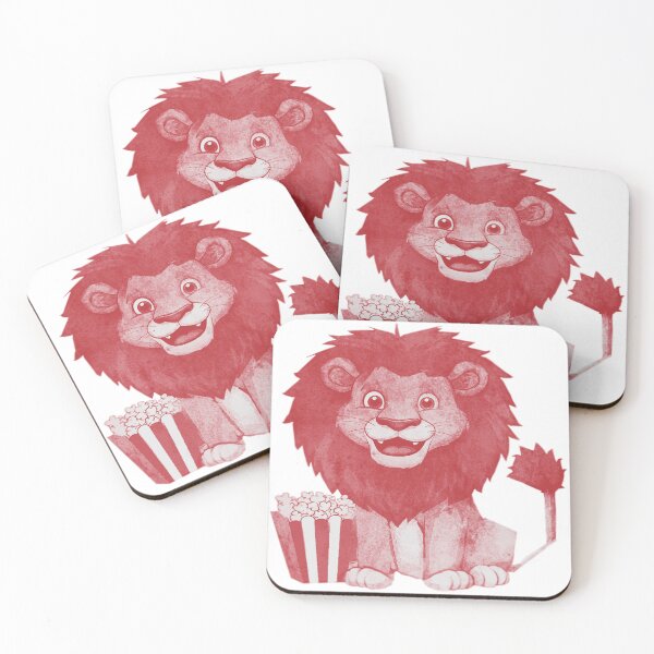 Item preview, Lion with Popcorn designed and sold by kinpirks.