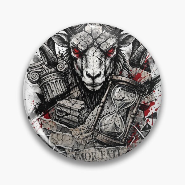 Item preview, Aries — The Ram's Charge | Trash Polka Zodiac designed and sold by Stoic-Supply-Co.
